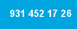 931 452 17 26